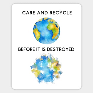 I care about the environment Magnet